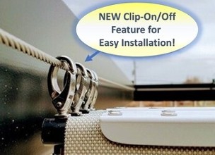 Easily clip on and off cable line