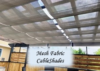 Mesh Fabric Shade projects